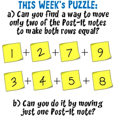 Post-It Note Puzzle