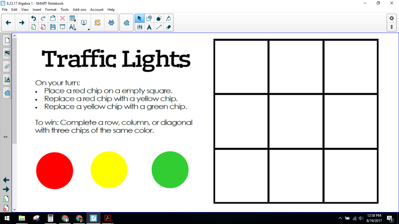 Traffic Lights Game