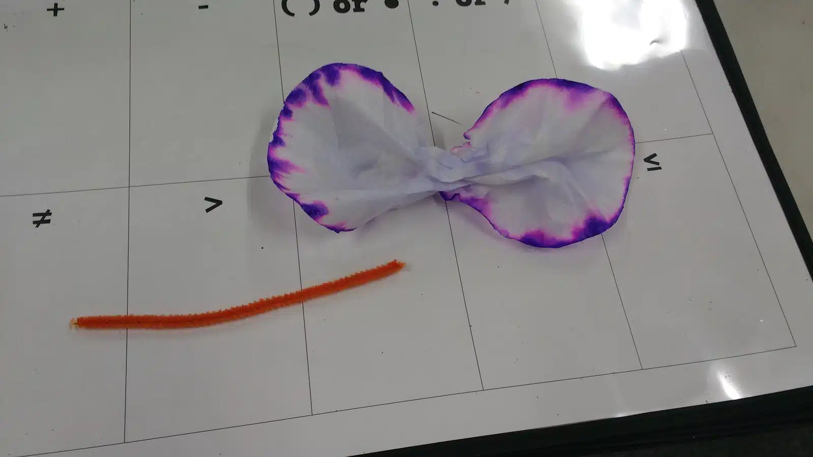 how to build a chromatography butterfly. 