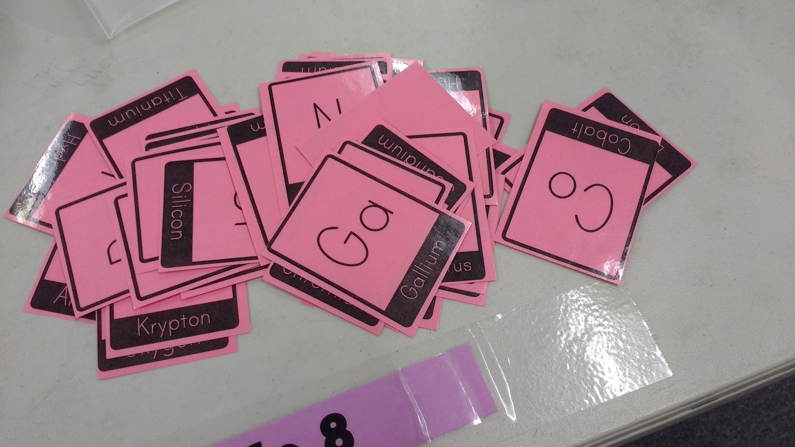 Chemistry Element Bingo to Memorize the Symbols of the Periodic Table