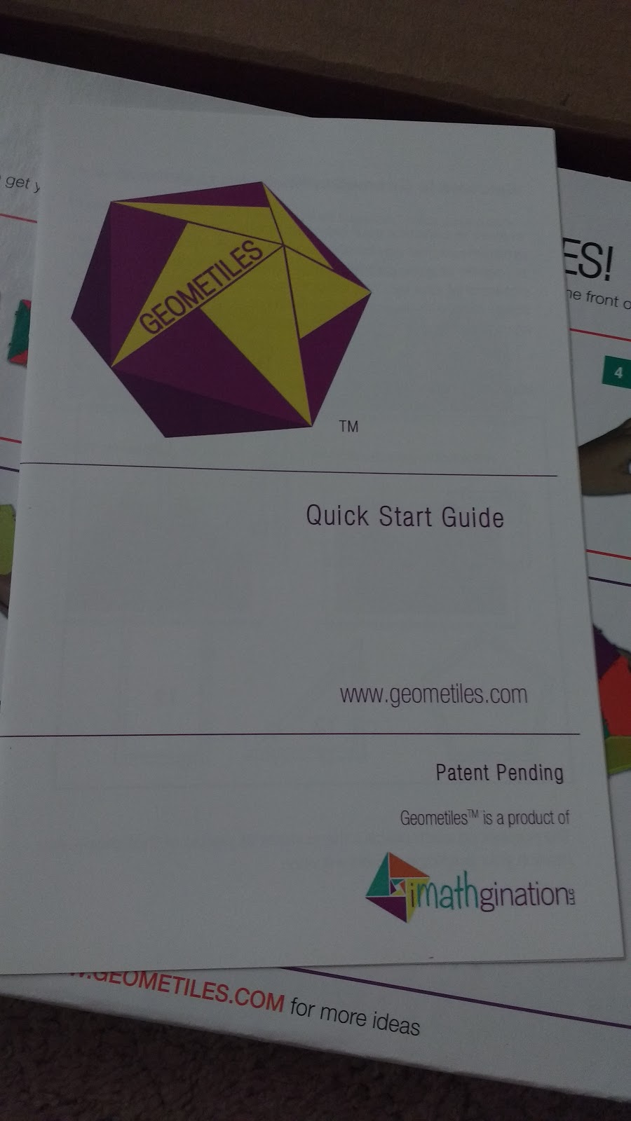 Cover of Geometiles Quick Start Guide