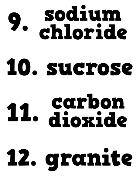 Substances vs Mixtures Sorting Activity for Chemistry or Physical Science