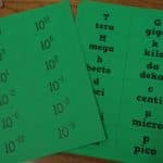 metric prefix flashcards.