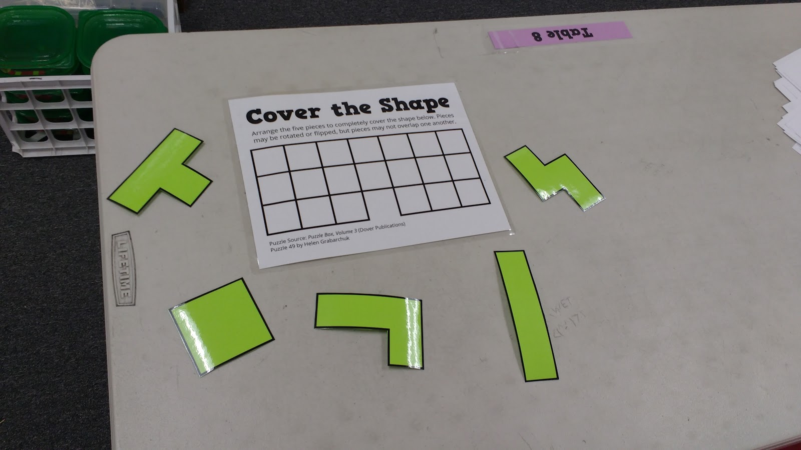 Cover the Shape Puzzle