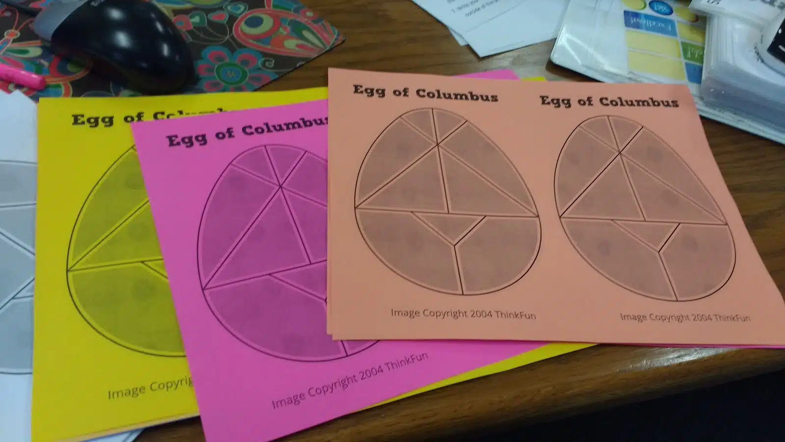 Egg of Columbus Puzzle