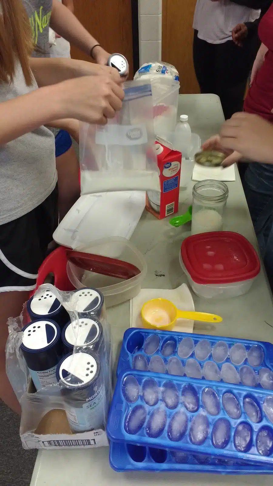 ice cream in a bag lab chemistry