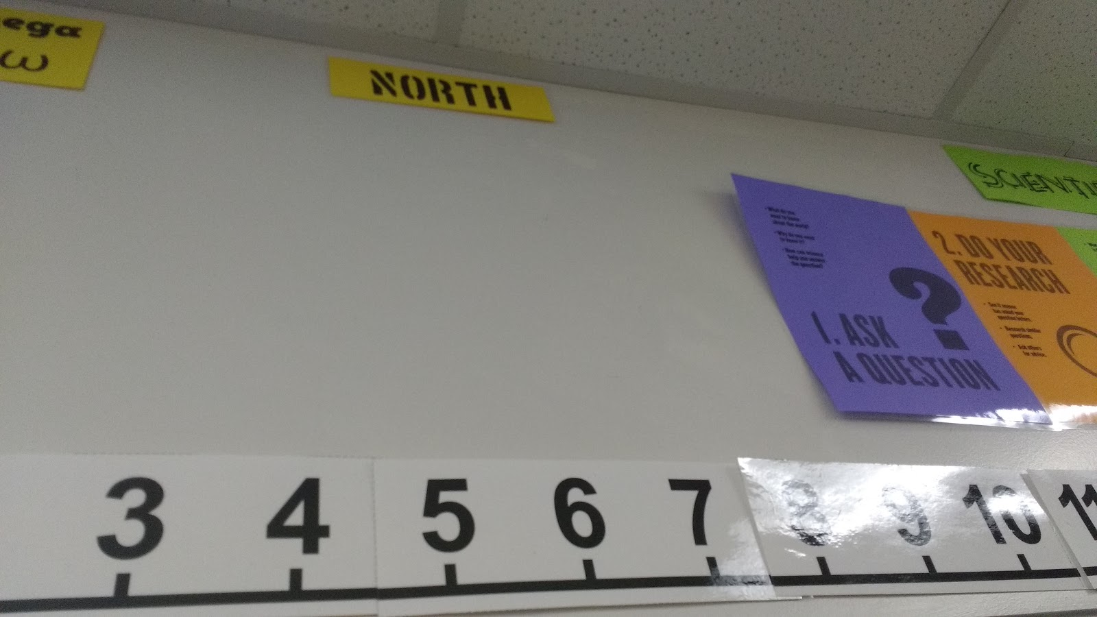 cardinal direction signs north east south west high school math classroom decorations 