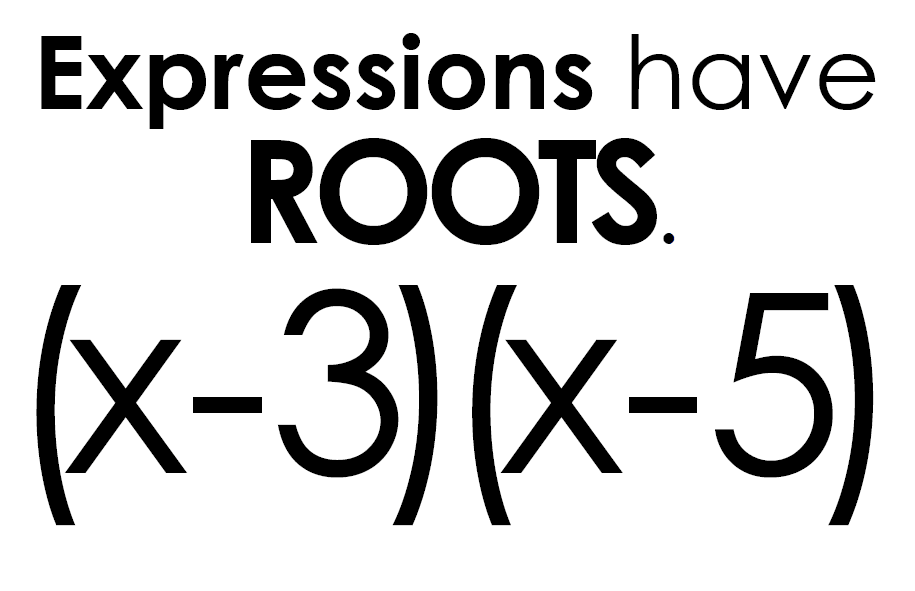 Expressions have Roots Poster