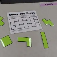 Cover the Shape Puzzle.