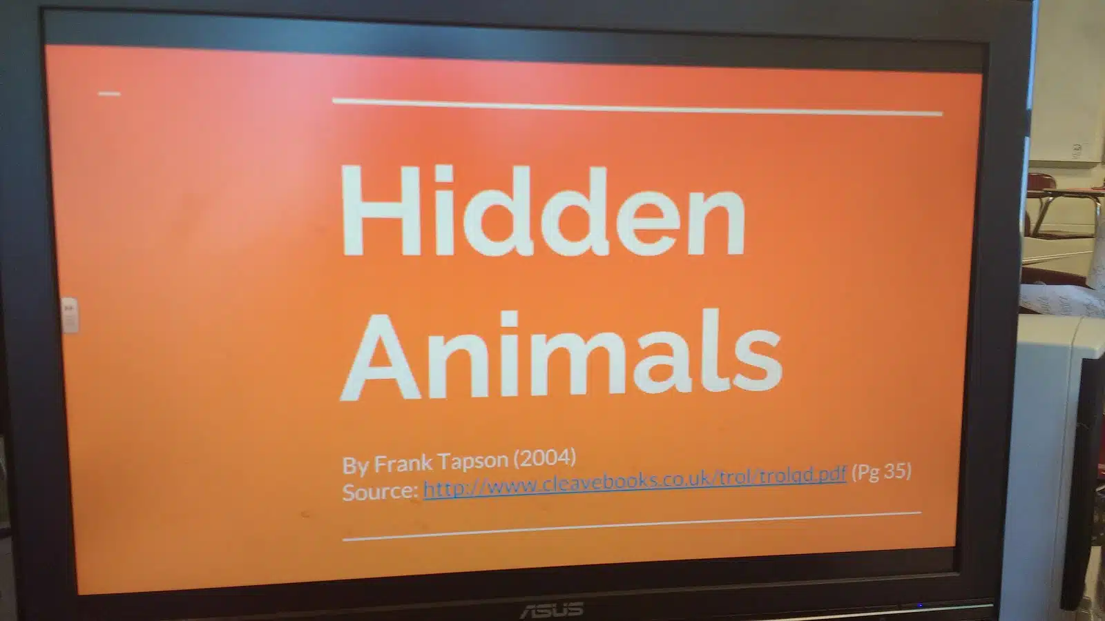 Hidden Animals Puzzle by Frank Tapson