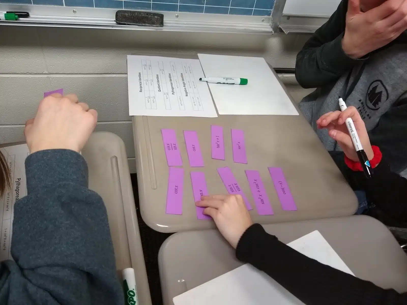 Trig Identities Matching Activity for Pre-Calc