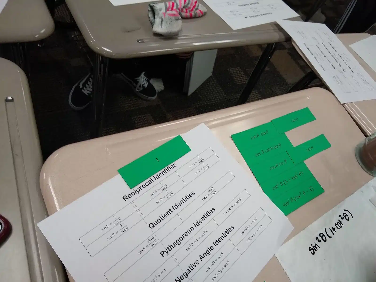 Trig Identities Matching Activity for Pre-Calc