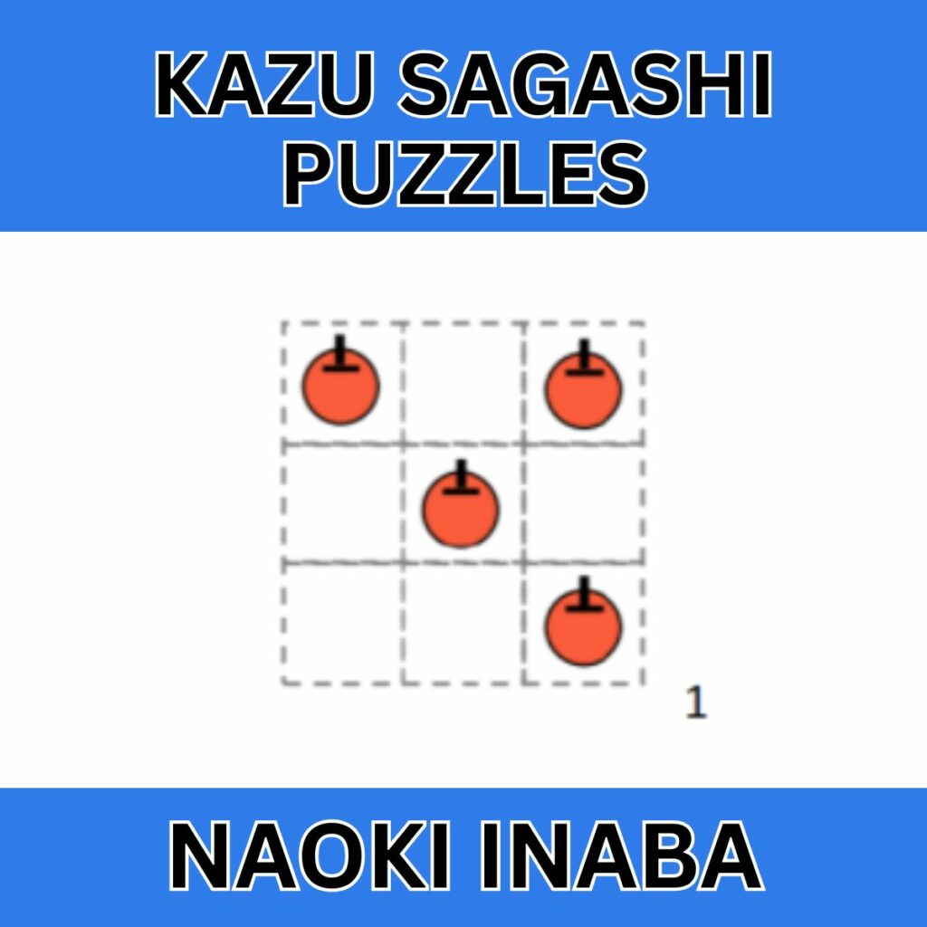 kazu sagashi logic puzzles from naoki inaba.