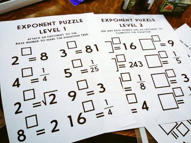 Algebra Puzzles | Math = Love