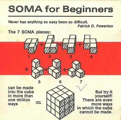 SOMA Blocks Tutorial and 31 Printable Challenges