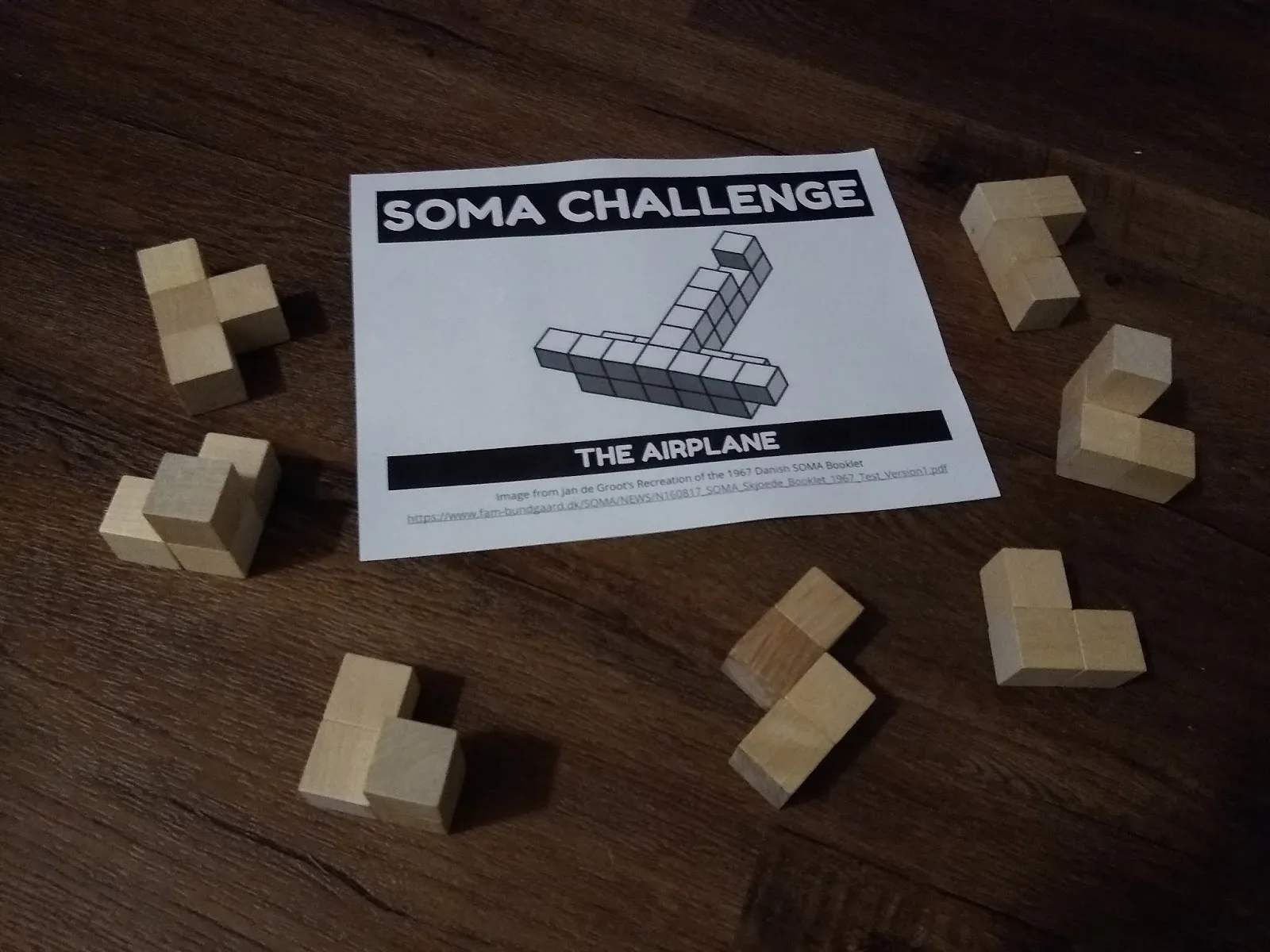 Free Printable SOMA Challenges for SOMA Blocks