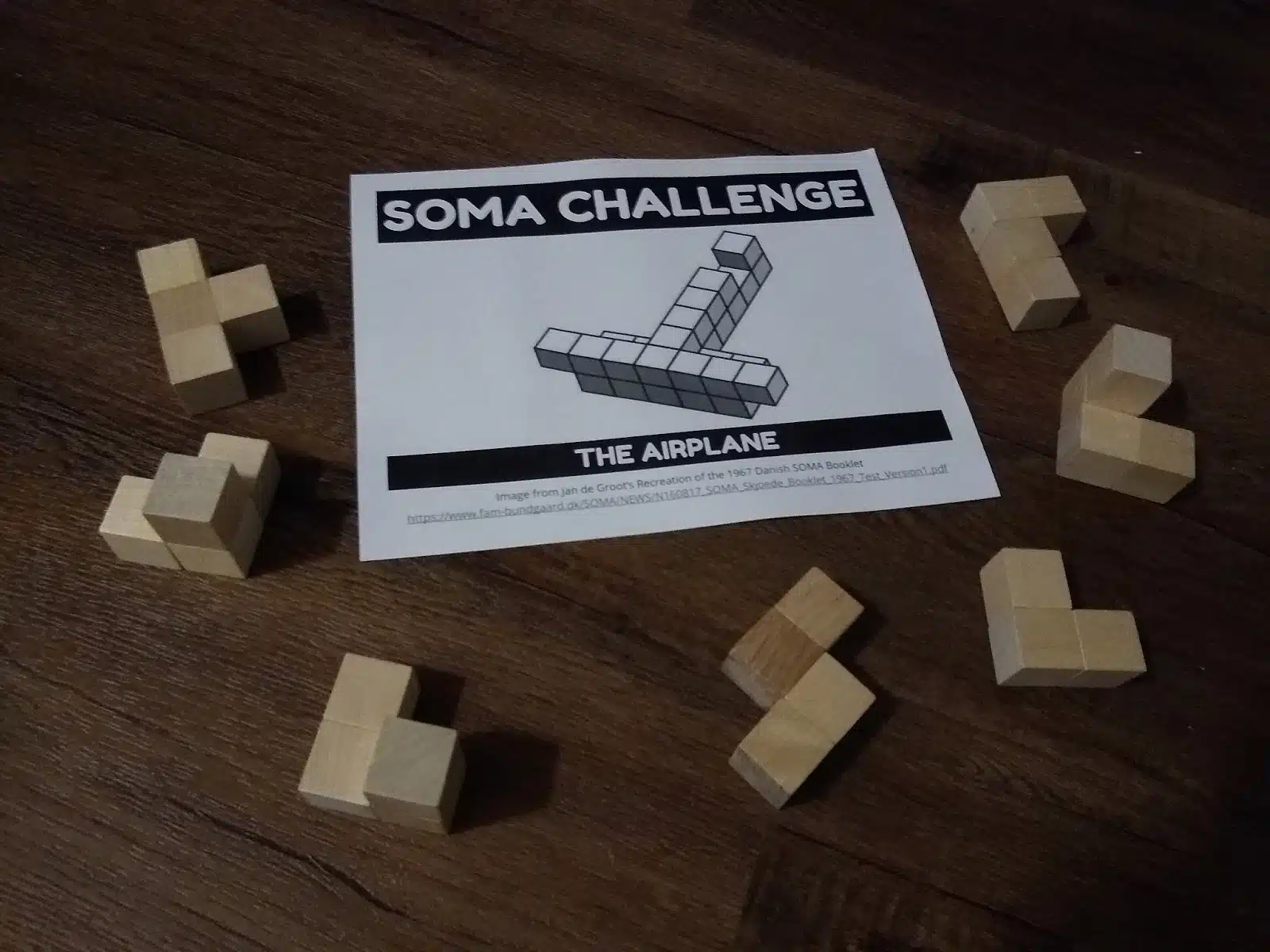 airplane soma challenge. 