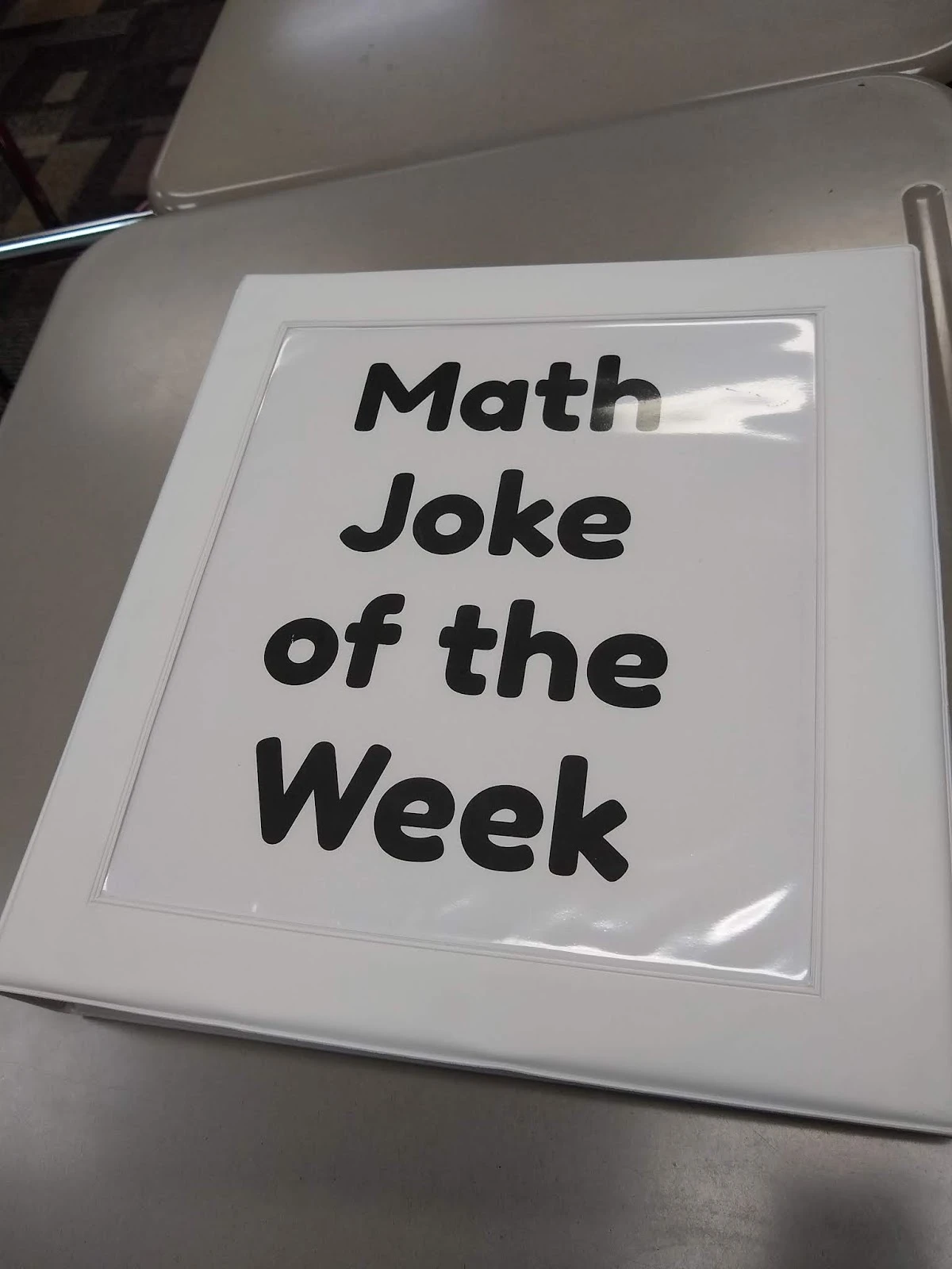 Math Joke of the Week Posters