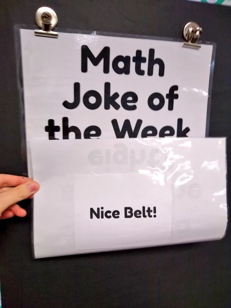 Math Joke of the Week Posters