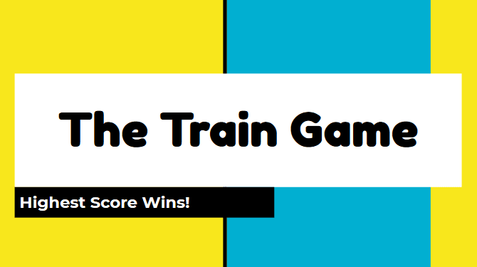 train game google slide title slide. 