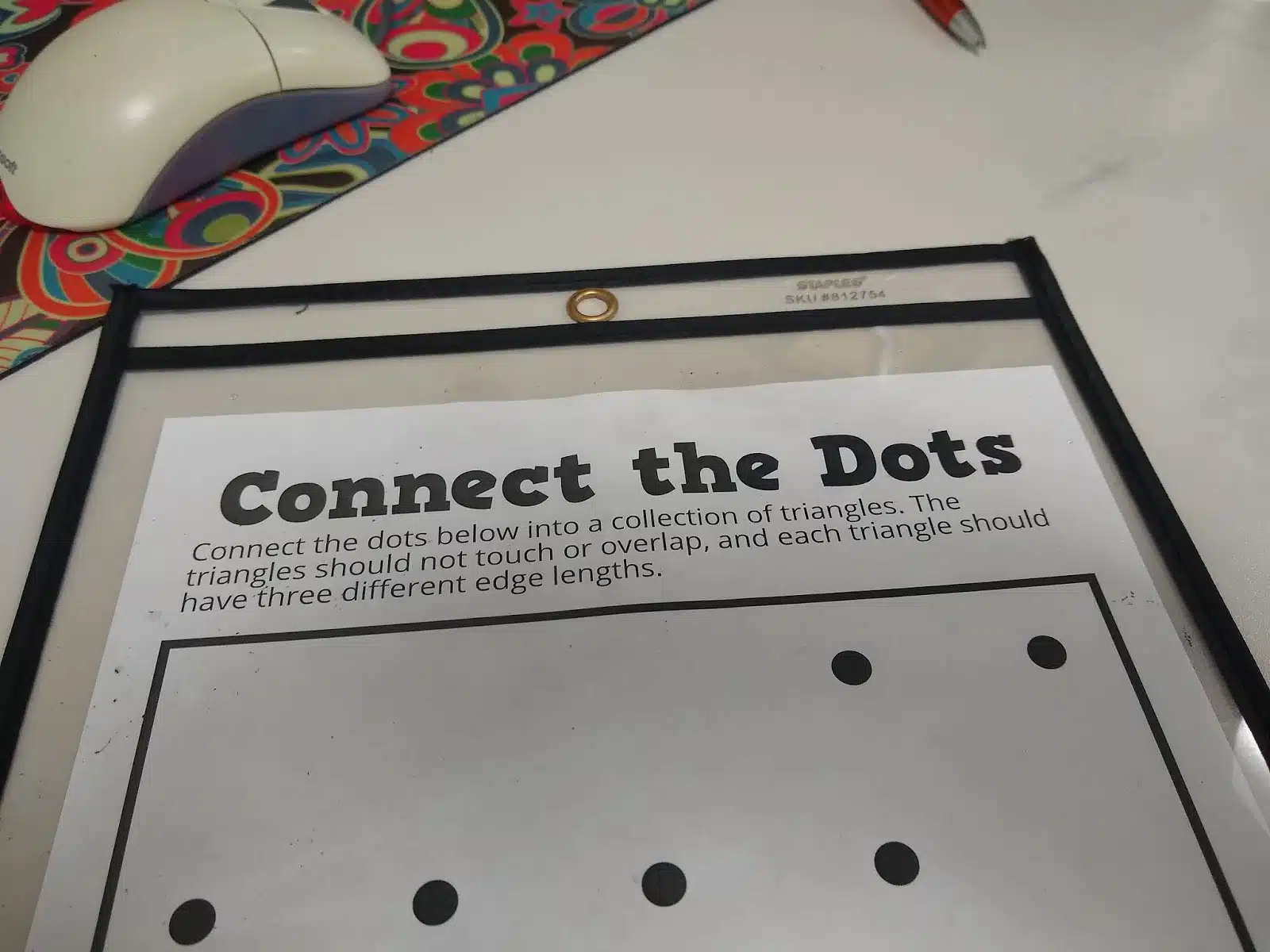 Connect the Dots Puzzle by Erich Friedman