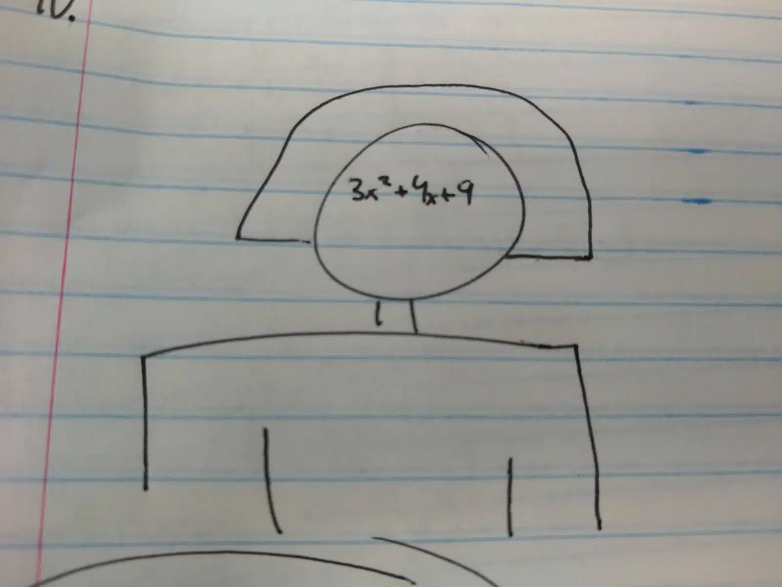 Student Drawing of "Polly"nomial