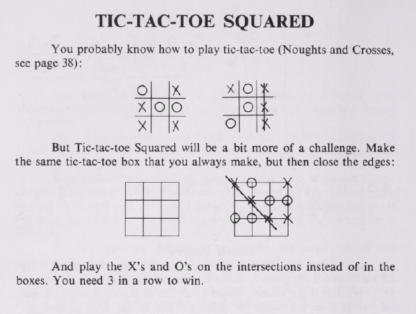 tic-tac-toe squared game