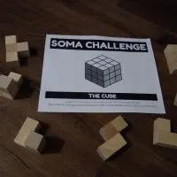 SOMA blocks and soma cube challenge.