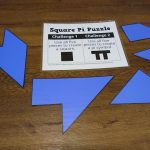 Square Pi Puzzle for Pi Day.