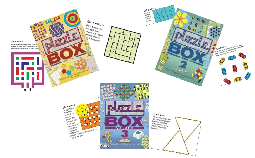 Puzzle Box Volumes 1-3 by the Grabarchuk Family