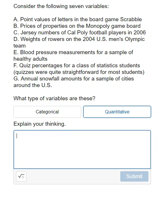 Dotplot Matching Activity from Workshop Statistics by Allan J. Rossman and Beth L. Chance