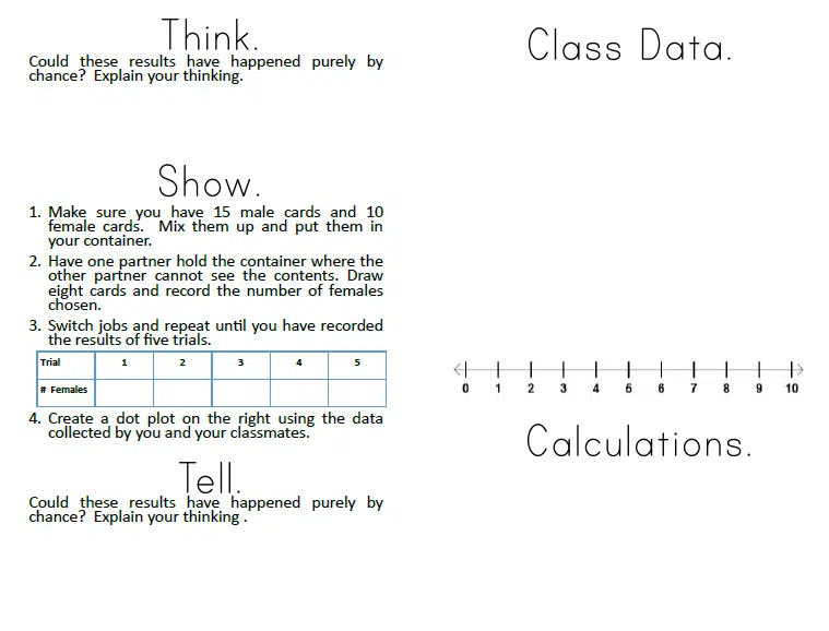 Hiring Discrimination Simulation Activity for AP Statistics