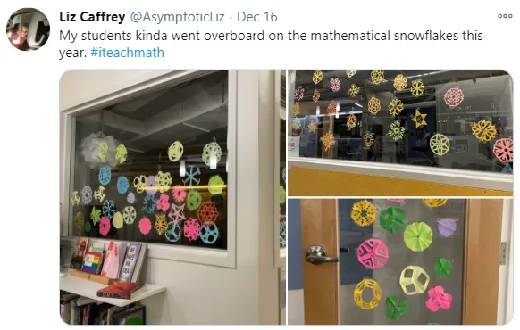 Mathematical Snowflakes