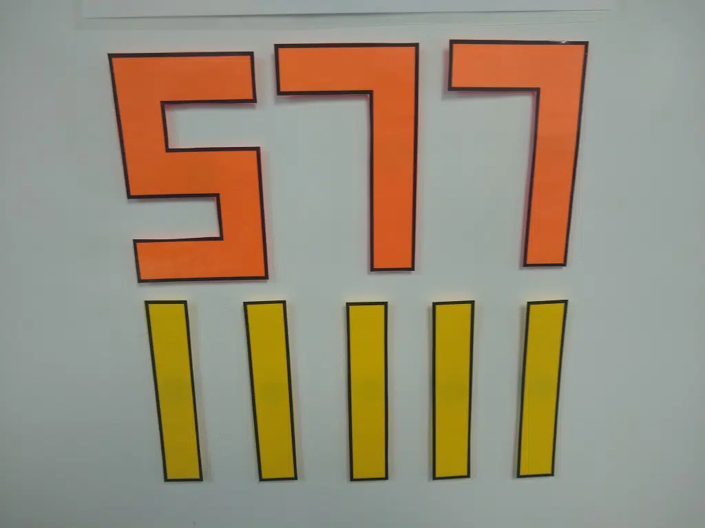 577 = 11111 Puzzle