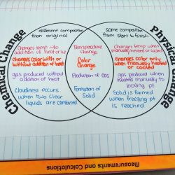 Physical Changes Vs Chemical Changes Venn Diagram | Math = Love