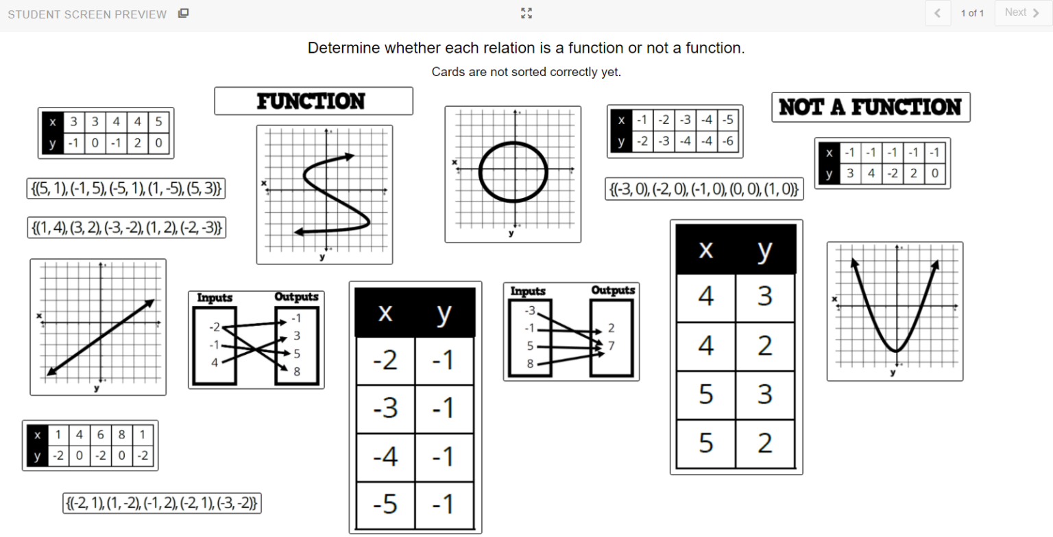 Is not a function. Is not a function