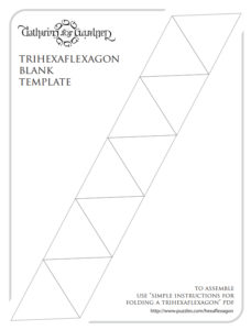 Free Printable Hexaflexagon Templates | Math = Love
