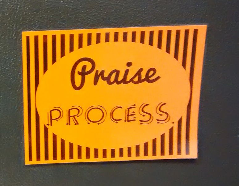 praise process poster growth mindset