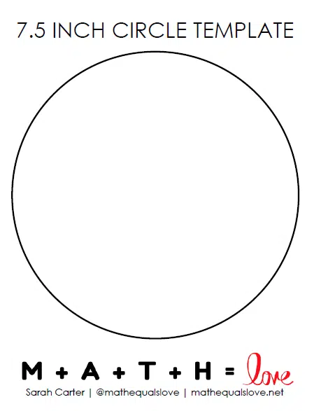 paper folding ellipse from a circle conic section conics precalculus