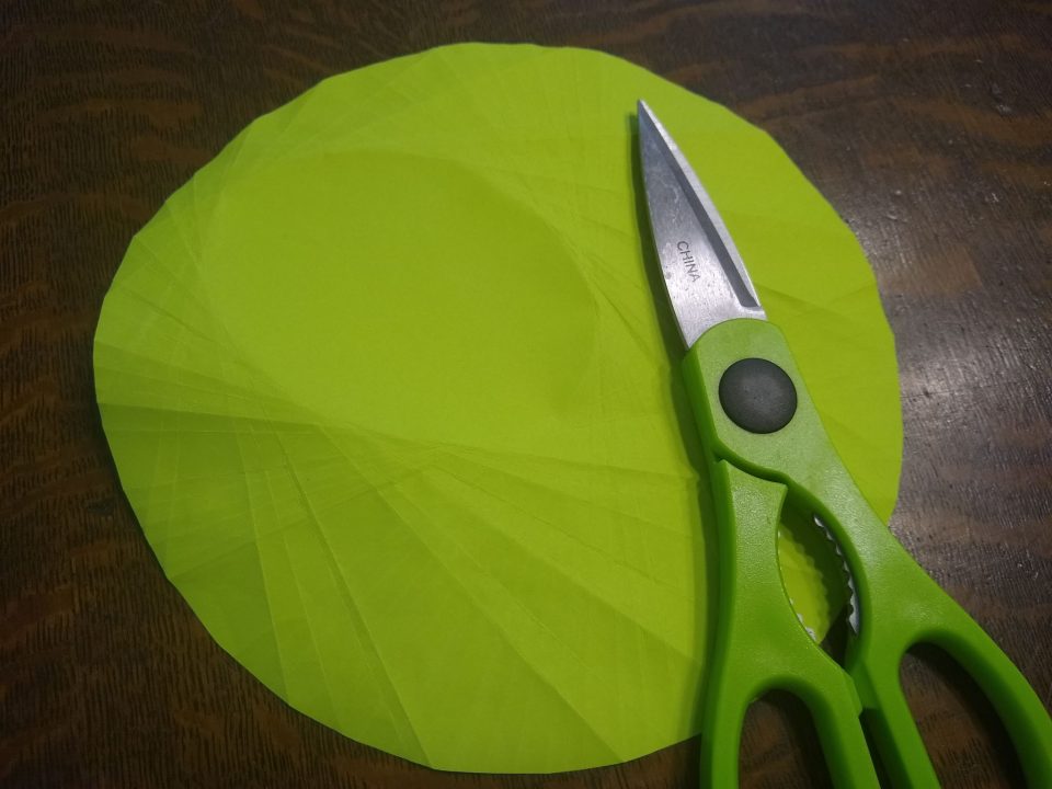 Paper Folding an Ellipse Math = Love