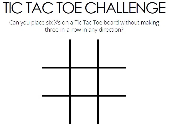 Scientific Notation Tic Tac Toe 5 x 5 Grid