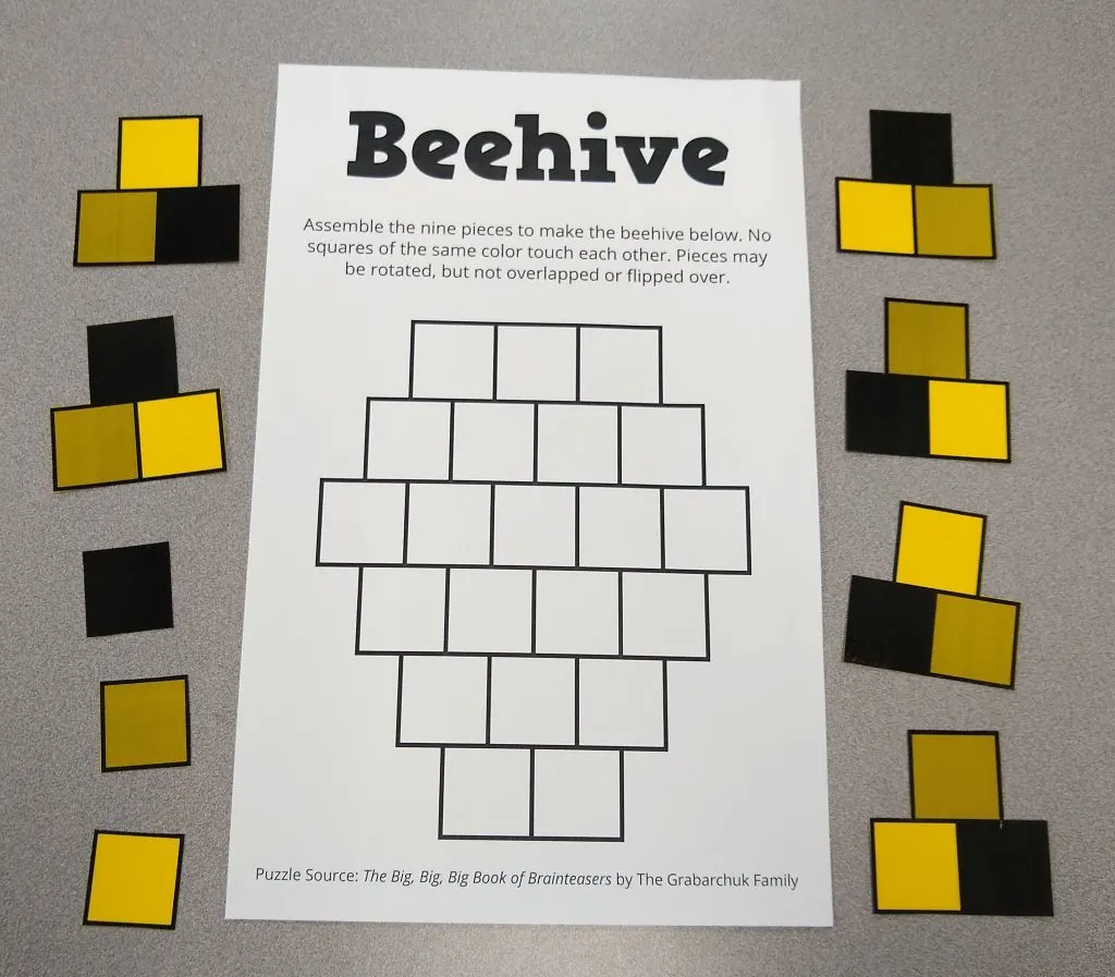 beehive puzzle 