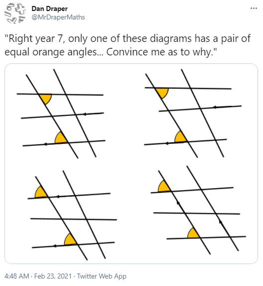 angle class opener task. 