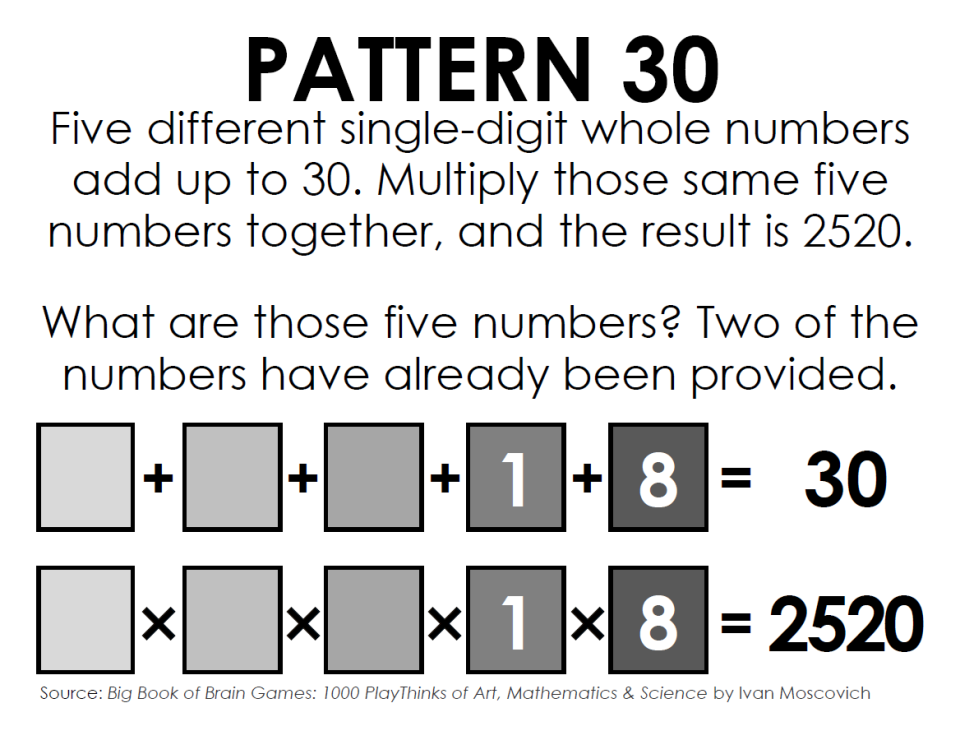 Multiplication Puzzles Collection | Math = Love