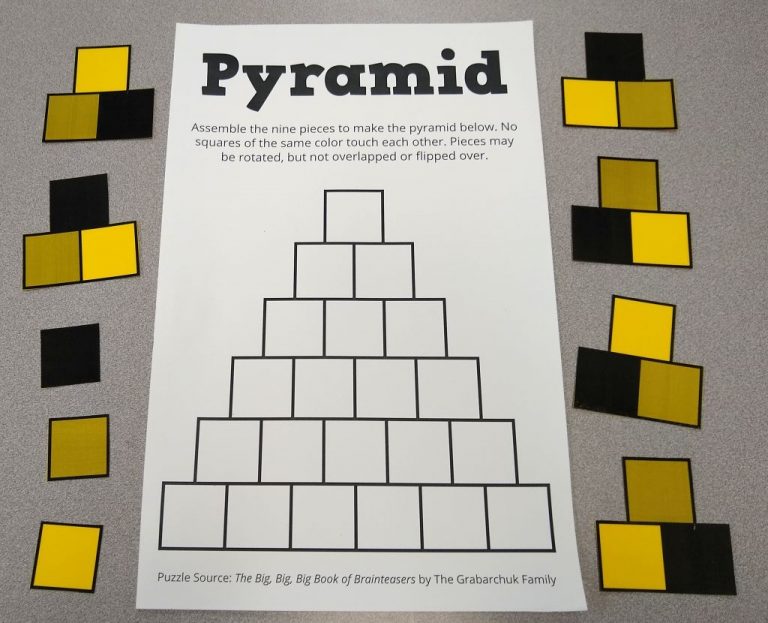 Pyramid Puzzle from the Grabarchuk Family.