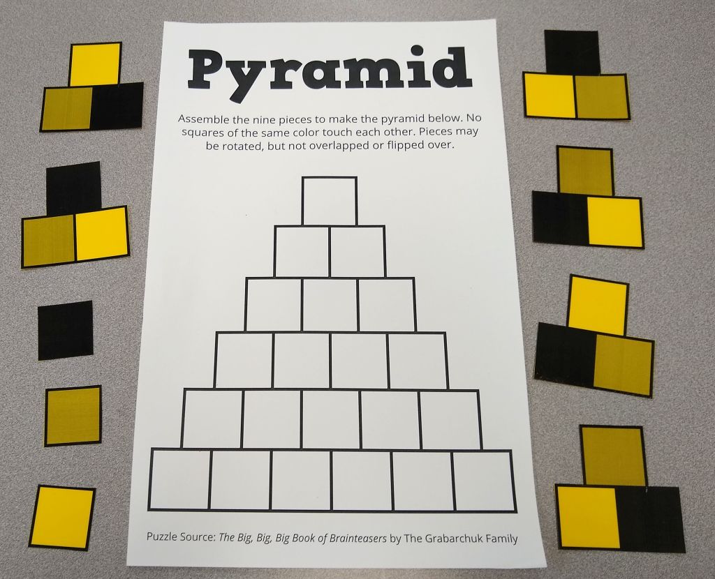 Pyramid Puzzle Printable