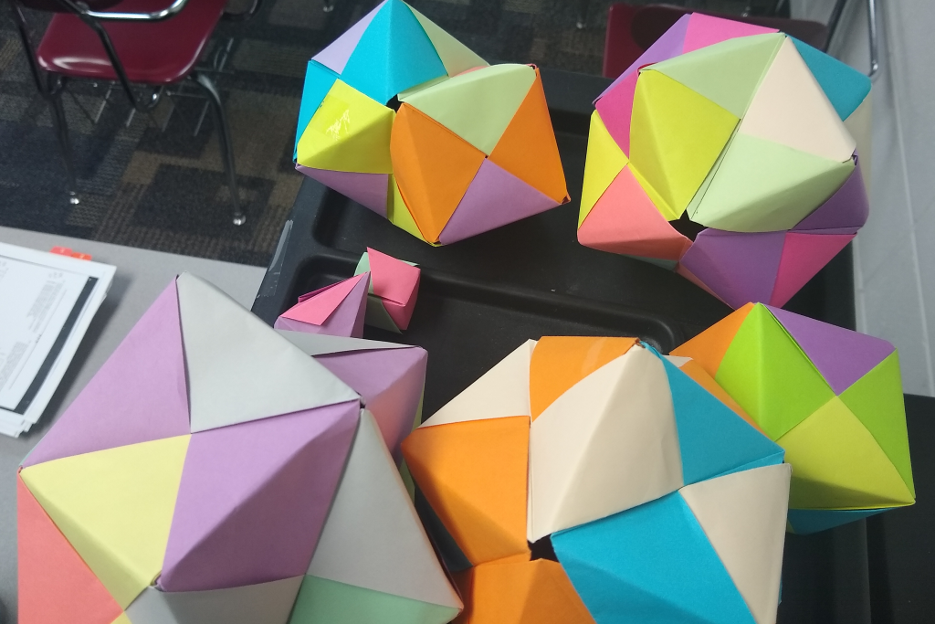 sonobe unit origami modular