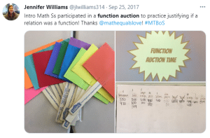 Function Auction Activity | Math = Love