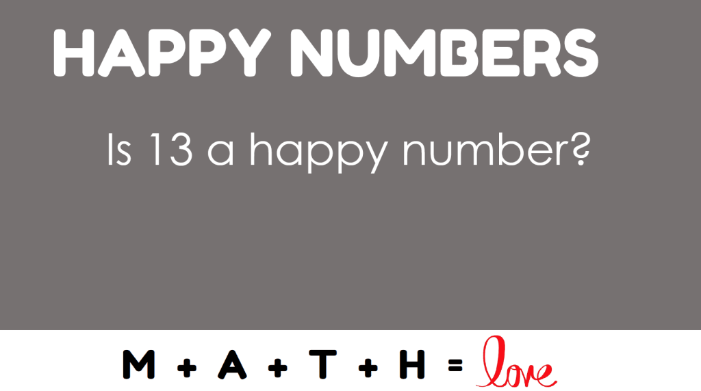 Happy Numbers 