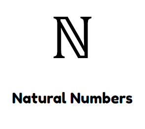 natural numbers symbol. 